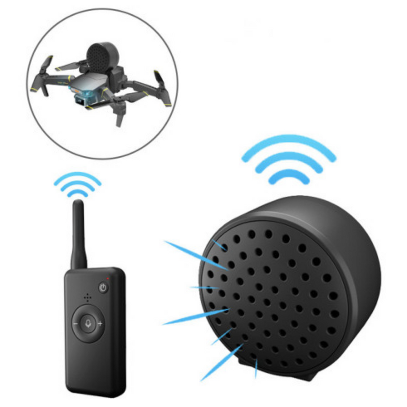 Wireless Drone Megaphone Aerial Broadcasting Speaker