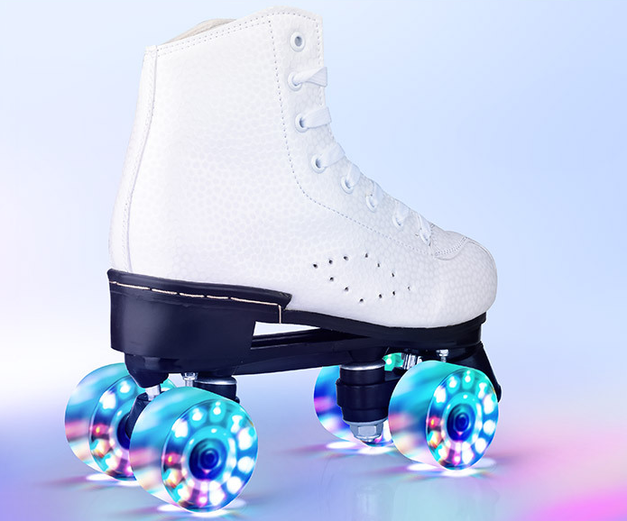 LED Flashing Roller Skates For Women & Men Adult