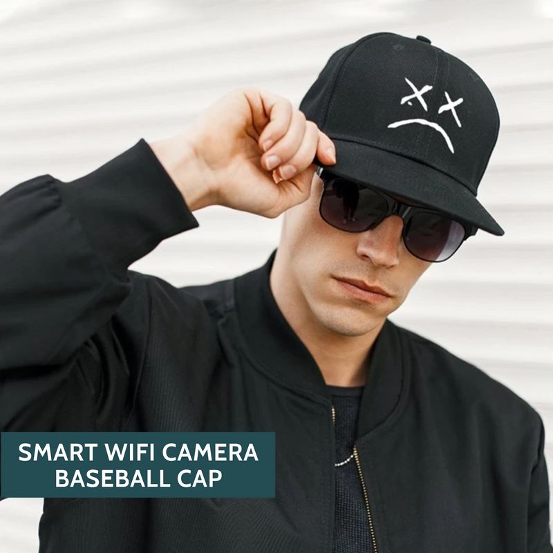 Smart WiFi Camera Baseball Cap