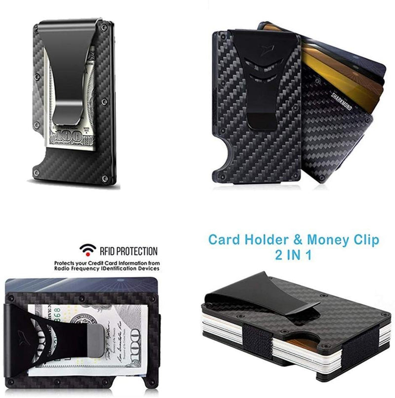 Ultra-Slim Carbon Fiber Credit Card Holder