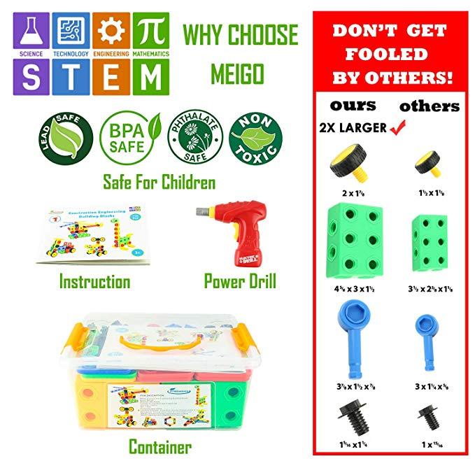 STEM drill toy kit
