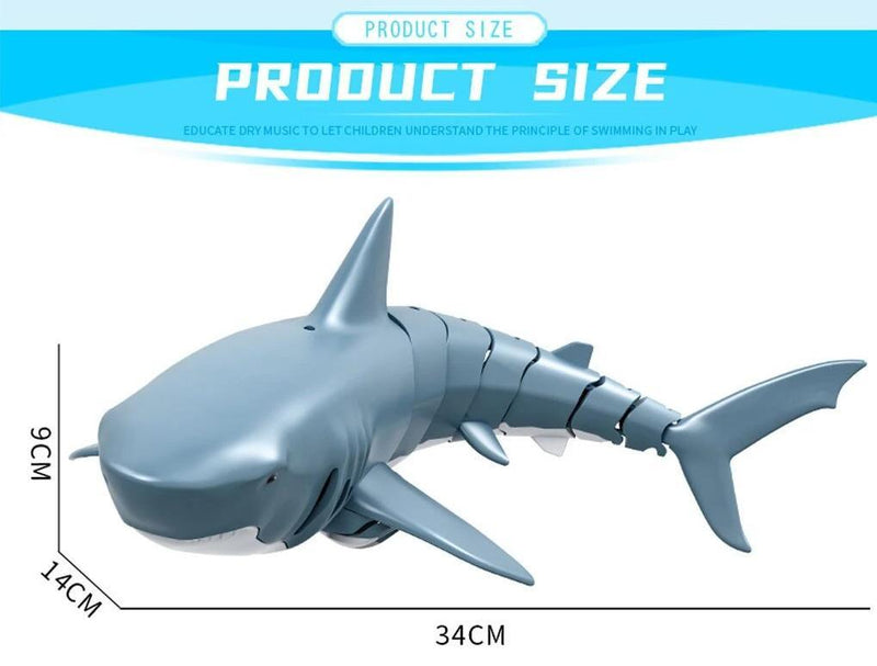 Remote Control Shark Toy 2.4G 1:18 Radio RC Shark Toy
