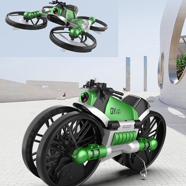 Gesture Folding Motorcycle Quadcopter Drone