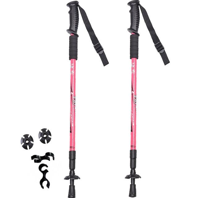 Adjustable Hiking Stick Pole (2pcs)
