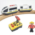 Electric Wooden Toy Train Set For Kids