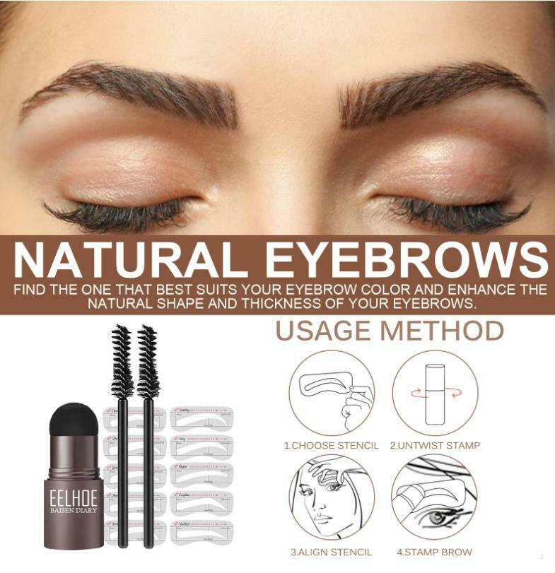 Natural Eyebrow Stamp Kit